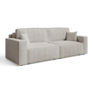 Sofa-narożnik ARON S CORNER z pojemnikiem | Rozkładany | Tkanina Tilia 11