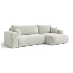 Elegancki narożnik LARGO XL do wypoczynku | Uniwersalny | Tkanina Coral 15