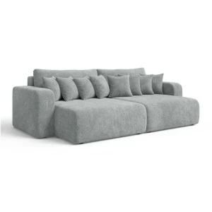 Wygodna sofa FIORO S z kompletem poduszek do salonu | Tkanina Coral 75