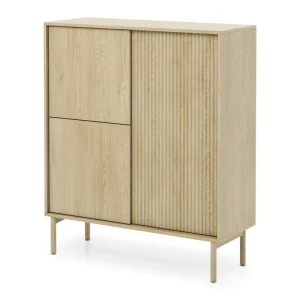 Wysoka komoda Nala 104 cm Dąb cremona
