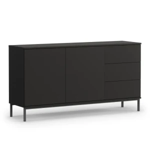 Komoda Amber 150 cm Czarna