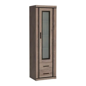 Witryna Caventa 58 cm Dąb Truflowy