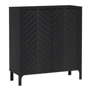 Komoda Solvian 103 cm Czarna