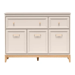 Komoda Belumi 136 cm Kaszmir + Dąb