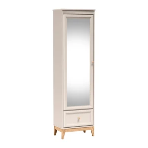 Półszafa z lustrem Belumi 55 cm Kaszmir + Dąb