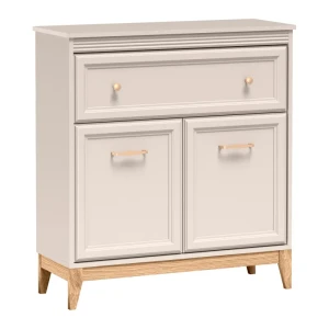 Komoda niska Belumi 92 cm Kaszmir + Dąb