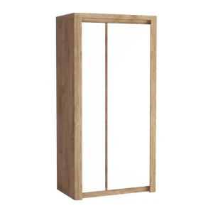 Szafa Melva 98 cm Dąb Ribbeck + Biały