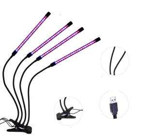 Lampa Led Do Uprawy Roślin Panel 4 Głowice 40w