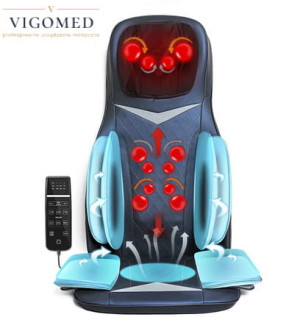 Mata Masująca - Fotel Shiatsu 3d - Masaż Powietrzny - Terapia Ciepłem
