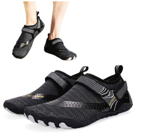 Buty Do Wody Pływania Sportowe Basen Plażowe Czarne