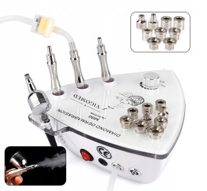 2w1 Oxybrazja Mikrodermabrazja Diamentowa Peeling Tlenowo-wodny
