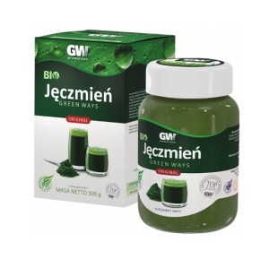 Bio Jęczmień Green Ways 300 G Sproszkowany Sok Z Młodego Jęczmienia