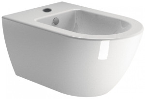 Bidet Podwieszany Pura 55 + Zestaw Montażowy 55x36 8865111+FISR GSI