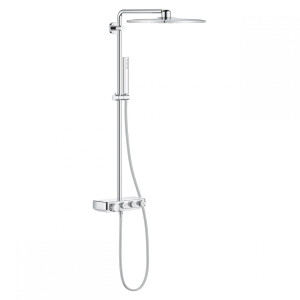 System Prysznicowy z Termostatem do Montażu Ściennego Euphoria Smartcontrol System 310 Cube Duo 26508000 Grohe