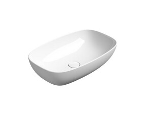 Umywalka Nablatowa Nubes 60x38 Bianco Lucido 978311 GSI