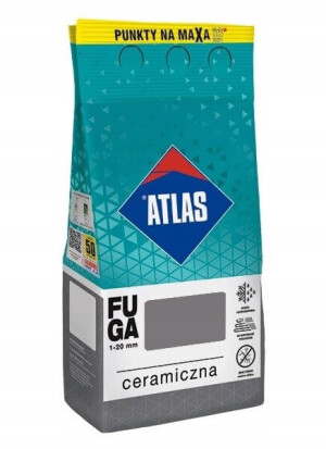 Fuga Ceramiczna 2 Kg 136 Srebrna Atlas