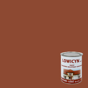 Farba Lowicyn Ceglasta 10L Polifarb Łódź