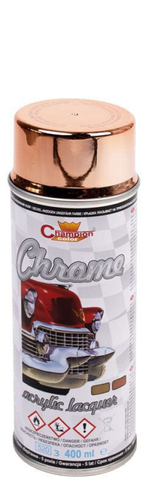Spray Super Chrom Miedziany 400 ml Champion