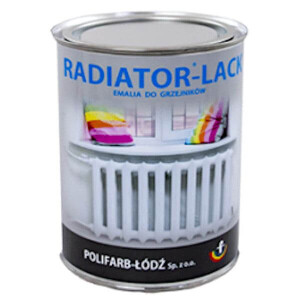 Emalia Do Kaloryferów Radiator Lack 0,8L Polifarb-Łódź