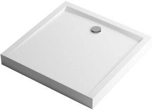 Brodzik Kwadratowy Wysoki Forma BREX.FOR08WHC 80x80 Excellent