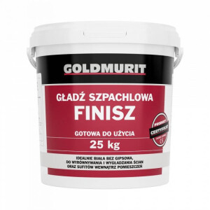 Gładź Szpachlowa 25kg Goldmurit Finish