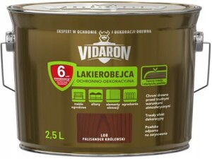 Lakierobejca Ochronno-Dekoracyjna Palisander Królewski 2,5L Vidaron