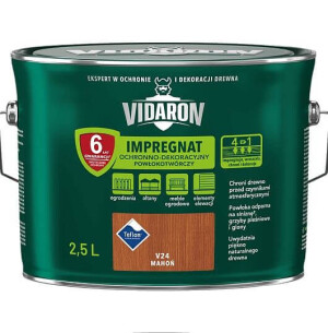 Impregnat Powłokotwórczy Vidaron 2.5L Mahoń V24 Vidaron