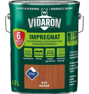 Impregnat Powłokotwórczy Vidaron 4.5L Mahoń V24 Vidaron