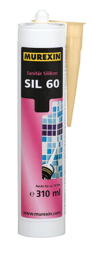 Silikon Sanitarny SIL 60 Premium Szary 310 Ml Murexin