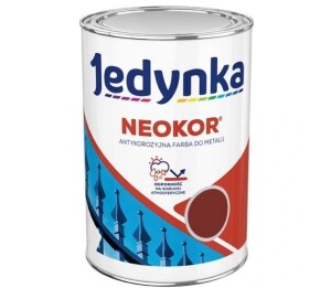 Farba Neokor Plus Czerwony Tlenkowy 1 L Jedynka