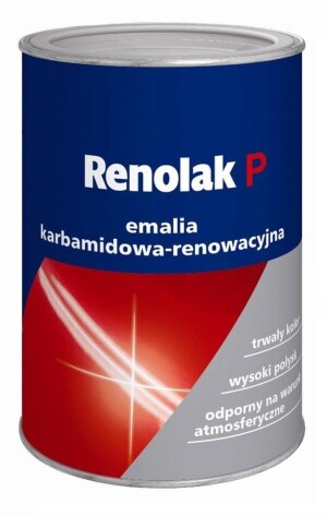 Emalia Karbamidowa-Renowacyjna Renolak P Czarny Mat SK 1L PPG