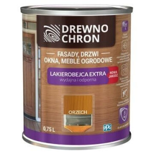 Lakierobejca Extra Orzech Jasny 0,75L Drewnochron