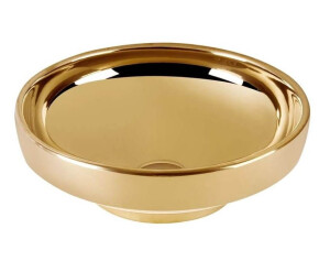 Umywalka Water Jewels 38 4334B072-0016 Złota 40x40x14 Vitra