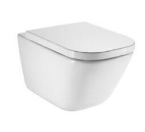 Miska WC Podwieszana Bez Kołnierza 54x35x34,5 cm Supraglaze A34647LS00 Roca