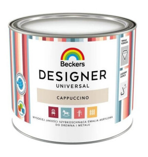 Emalia Akrylowa Designer Universal Cappuccino 0,5l Beckers