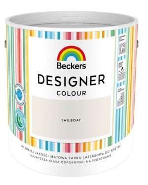 Farba Lateksowa Designer Colour Sailboat 2,5L Beckers