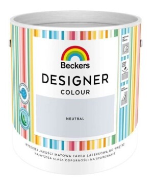 Farba Lateksowa Designer Colour Neutral 2,5L Beckers