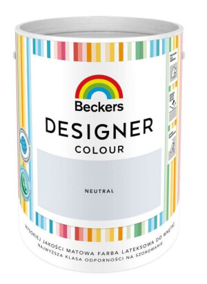 Farba Lateksowa Designer Colour Neutral 5L Beckers