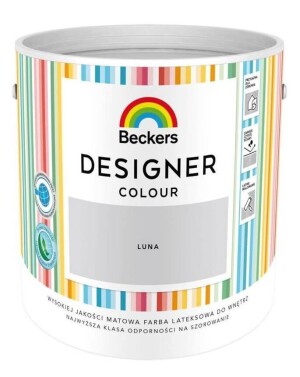 Farba Lateksowa Designer Colour Luna Mat 2,5L Beckers