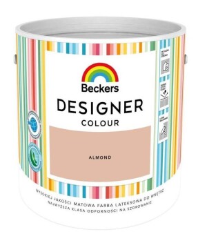 Farba Lateksowa Designer Colour Almond 2,5L Beckers