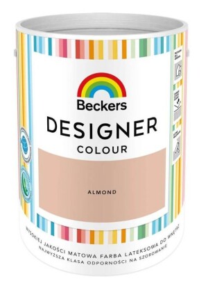 Farba Lateksowa Designer Colour Almond 5L Beckers