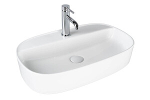 Umywalka Nablatowa Arosa 61x38x12 Biały 2000226138 Bevisa