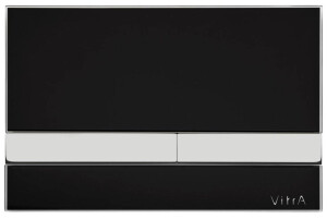 Przycisk Select Spłukujący Do Stelaża 16,5 x 24 cm Czarny 740-1101 Vitra