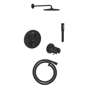 Zestaw Prysznicowy Podtynkowy 18.1 SmartBox Phantom Black Grohe