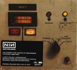 NINE INCH NAILS - ADD VIOLENCE
