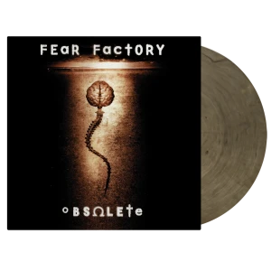 FEAR FACTORY - OBSOLETE (CLEAR & BLACK MARBLED VINYL)