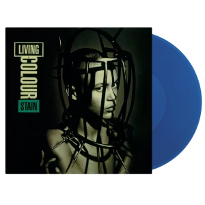 LIVING COLOUR - STAIN (BLUE VINYL)