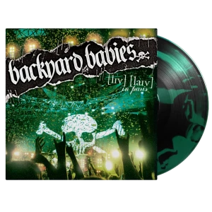BACKYARD BABIES - LIVE LIVE IN PARIS (BLACK & GREEN VINYL)