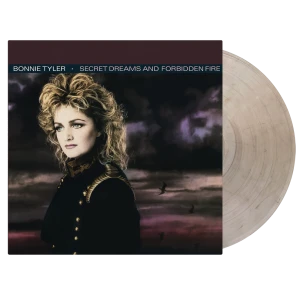TYLER, BONNIE - SECRET DREAMS AND FORBIDDEN FIRE (CLEAR & BLACK MARBLED VINYL)
