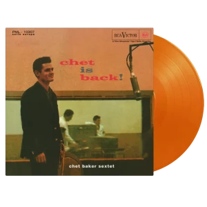 BAKER, CHET SEXTET - CHET IS BACK! (ORANGE VINYL)